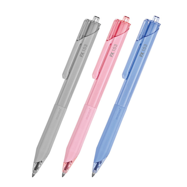 모나미 볼펜 0.5mm FX 153 육각형 볼펜