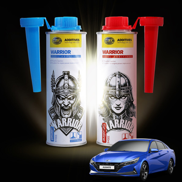 아반떼CN7 가솔린,디젤 프리미엄 연비향상 헬라 워리어 연료첨가제 300ML