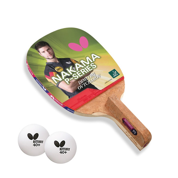 스타스포츠 탁구라켓 버터플라이 탁구라켓세트 NAKAMA P3