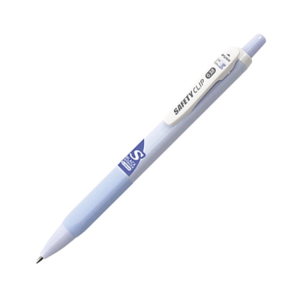마이펜)세이프티클립S 볼펜(0.38mm/라벤더)-다스(12개입)