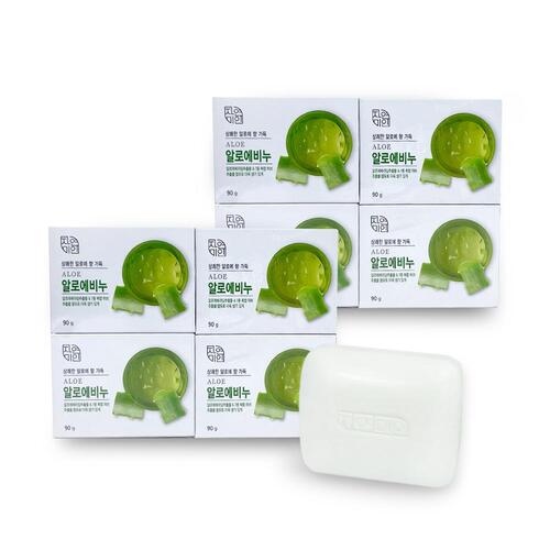 무궁화 자연미인비누알로에 90gx4P 2개 비누 세안 비누세트 목욕 라벤다향