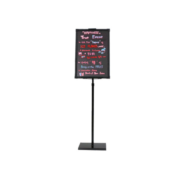 4면 칼라 LED 네온보드 사각베이스 CNB 45 40x60cm 네온보드