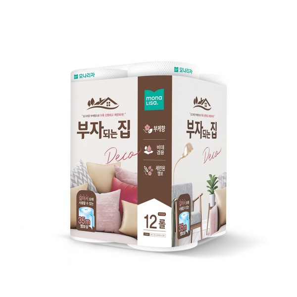 모나리자 부자되는집 35mx12롤