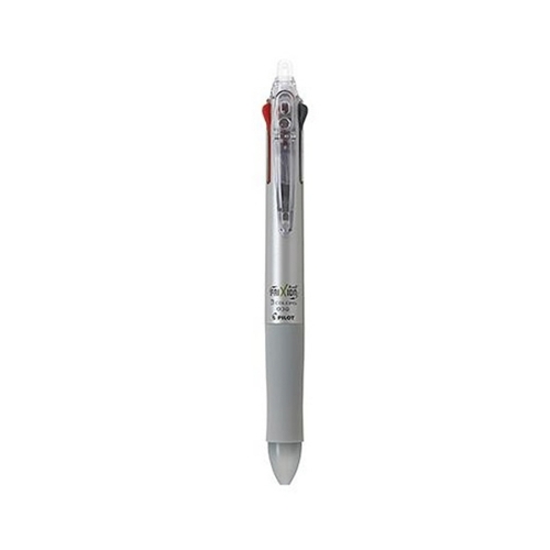 파이롯트 프릭션 3색볼펜 LKFB 60UF S 0 38mm 실버 멀티펜