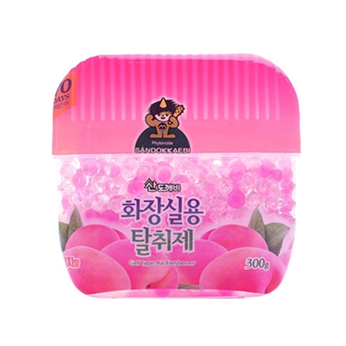 산도깨비 화장실용 탈취제 피치향 300g 박스 20개
