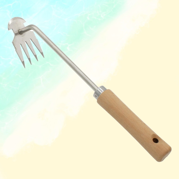 농기구 제초호미 잡초 제거용 갈퀴 스텐 텃밭작업