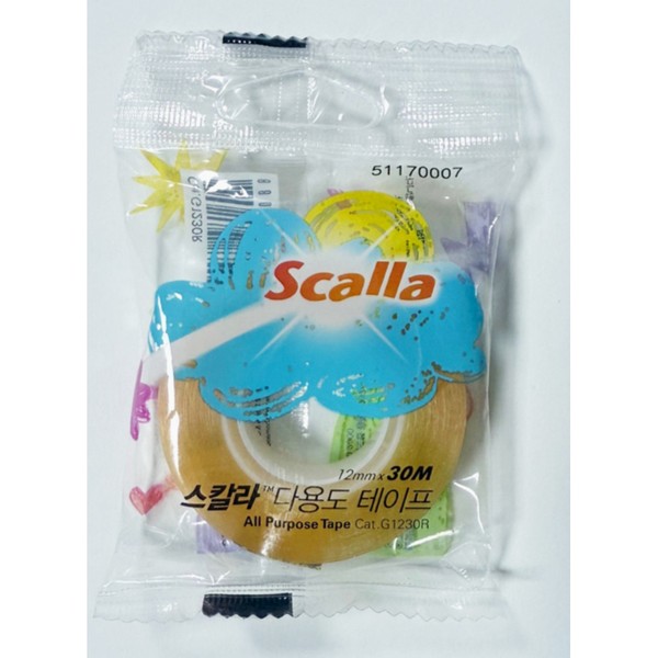 Scalla 다용도 테이프 G1230 리필