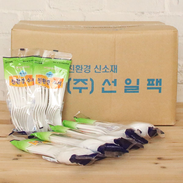 (BOX)크리니쉬 친환경포크_1000개입