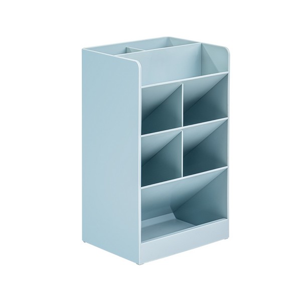 DELI 멀티 펜꽂이 대 블루 8939BL 120 x 205 x 91mm