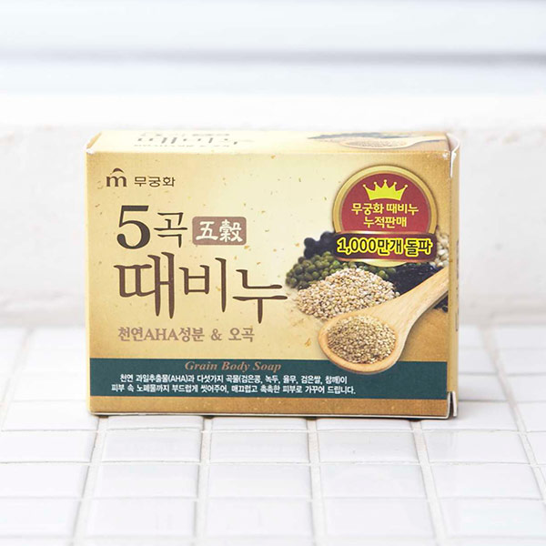 무궁화때비누오곡90g