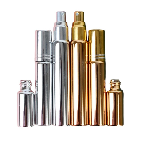 휴대용 심플 향수 공병 금색 - 15ml