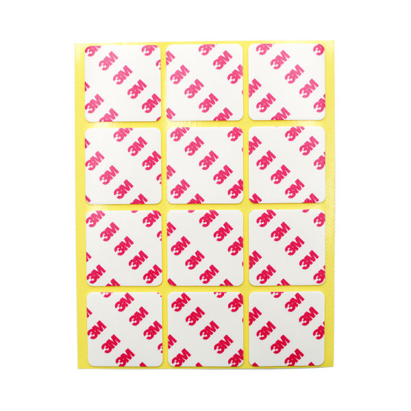 3M 강력 폼 양면테이프 사각 35x35mm 12개입
