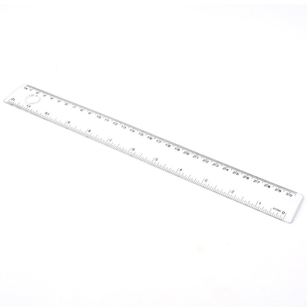30cm 돋보기 플라스틱자