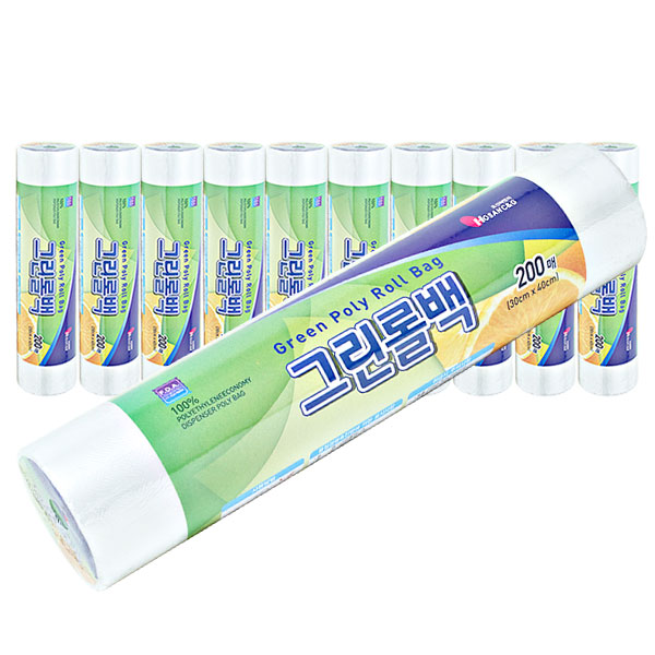 (BOX)그린롤백 30x40x200매_30개입