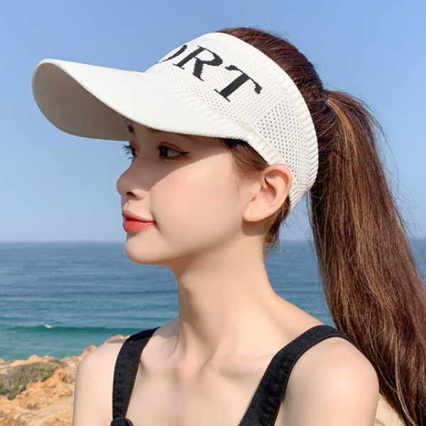 UV차단 햇빛차단 와이드 니트 패션 모자 여름모자