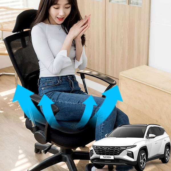 더뉴투싼 시원한쿨링팬 메쉬 쿨링방석 호환