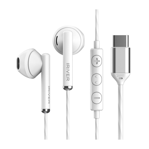 아이리버 C타입 유선 이어폰 BVC 100C 화이트