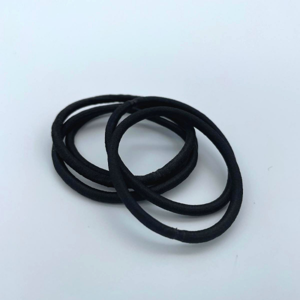 머리 헤어끈 블랙 3mm