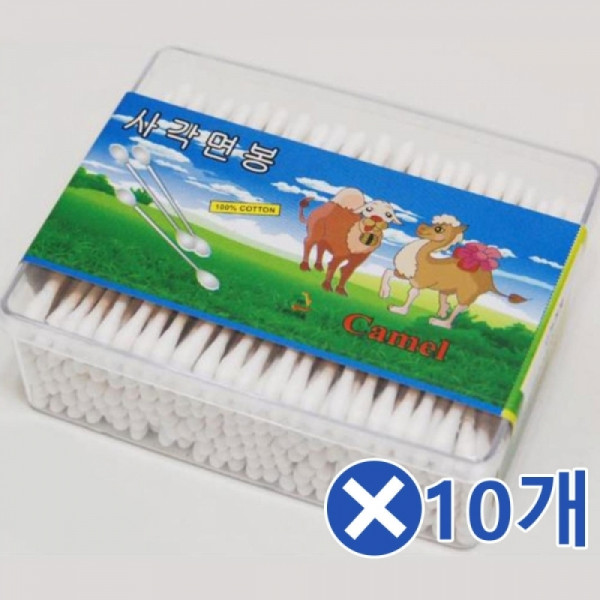 면봉 200개입x10개 귀이개면봉 메이크업면봉 면봉세트