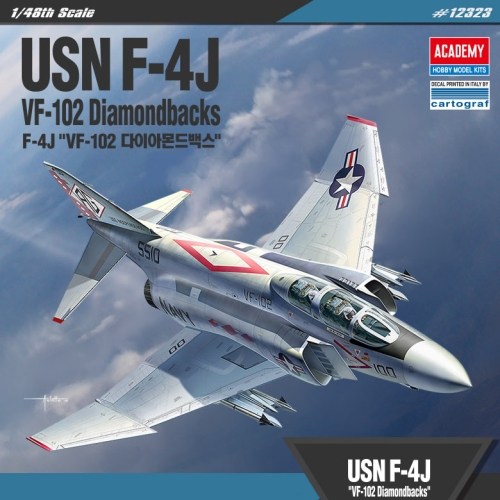 48sc 미해군 F4J VF102 다이아몬드백스