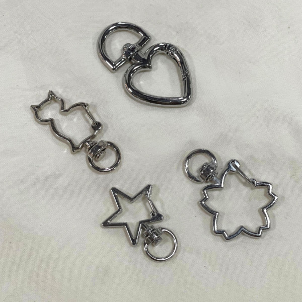 하트 D고리 D링 개고리 키링 고리 가방 악세사리 부자재 링 만들기 제작 재료 O링