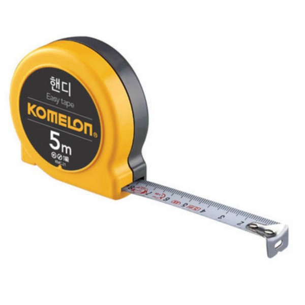 핸디 수동 줄자(KMC-21 5M 코메론)
