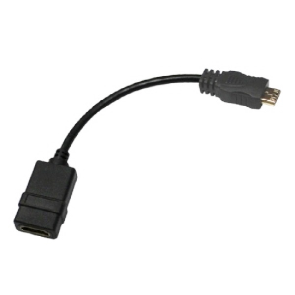 HDMI(F) to 미니 HDMI(M) 변환 케이블젠더 0.15M