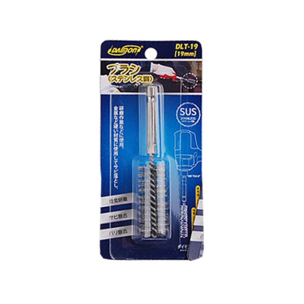 드릴용 육각브러쉬 스텐 19mm