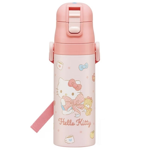 헬로키티 원터치 스테인레스 보냉 물병 470ml