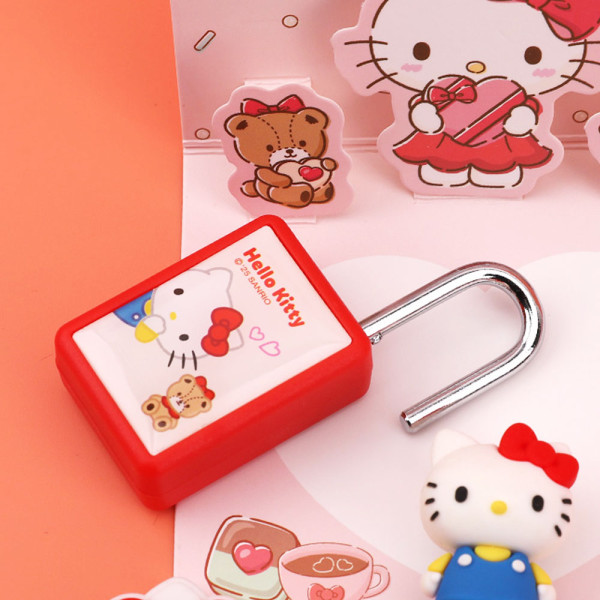 산리오 헬로키티 다이얼 자물쇠-24EA