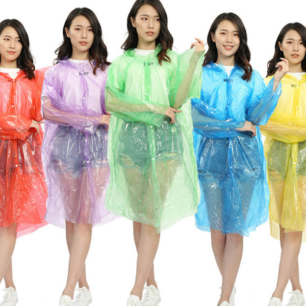 우비 단추형 일회용 우의 우비 S10771