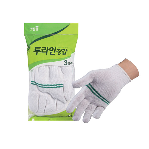 크린랩 투라인장갑 3켤레