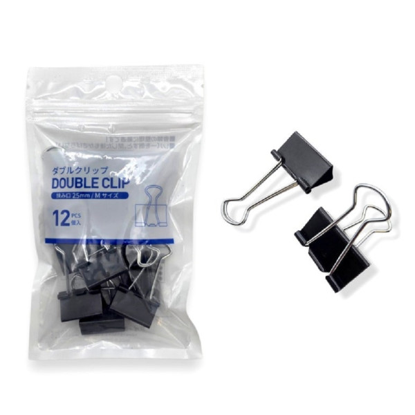 일본직수입 25mm 더블클립 12P 1SET