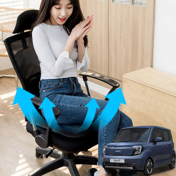 레이EV 시원한쿨링팬 메쉬 쿨링방석 호환