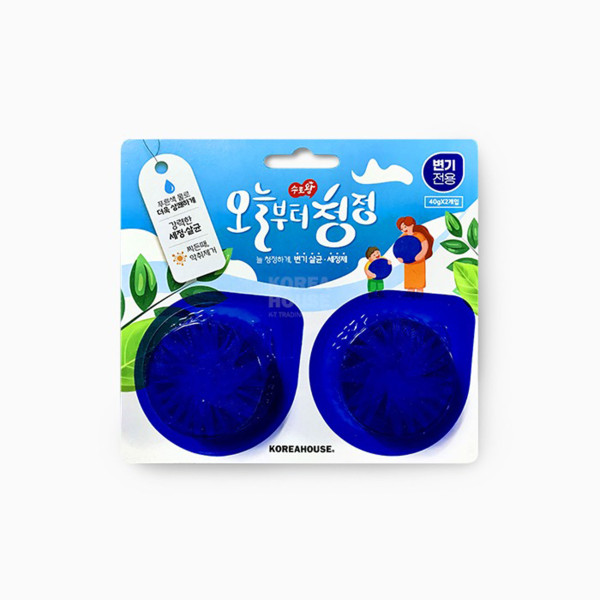 오늘부터청정변기세정제 40g 2p