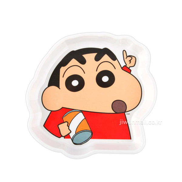 짱구는못말려 멜라민 플레이트-쥬스한잔