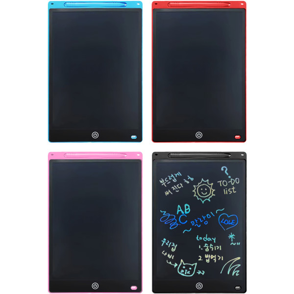 12인치 LCD 컬러 전자 메모보드 (2개)