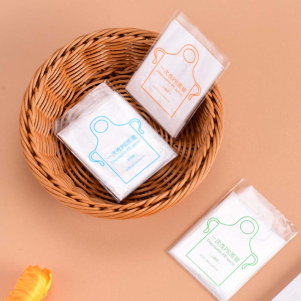 주방 업소 청소 일반용 어린이용 일회용 앞치마