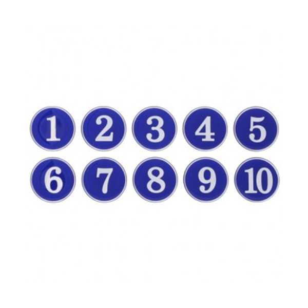 번호판35 에폭시 파랑 1110 지름35 10단위로 주문