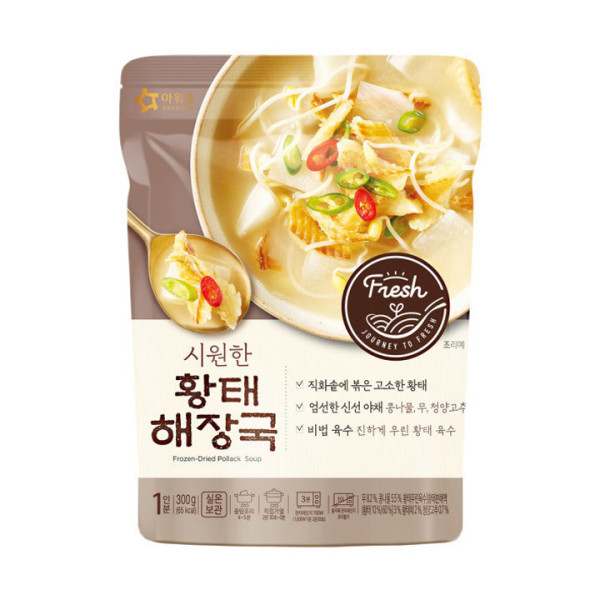 아워홈 시원한 황태해장국 300g X 6개