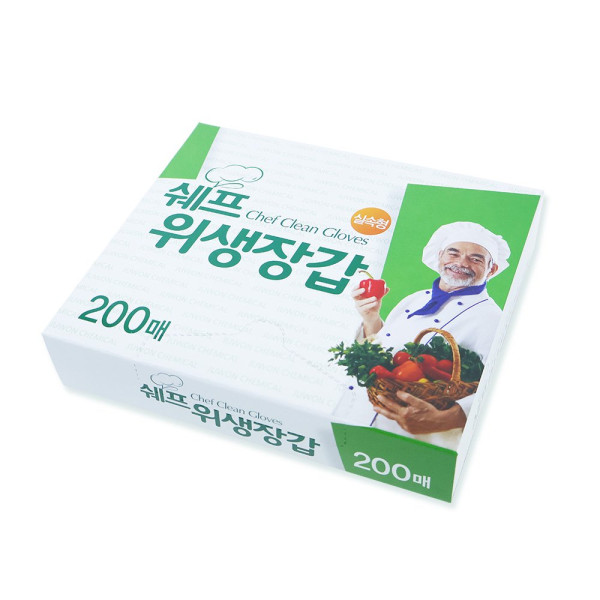 쉐프 위생장갑 200매