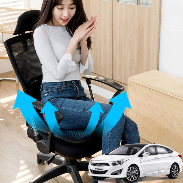 i40 시원한쿨링팬 메쉬 쿨링방석 호환