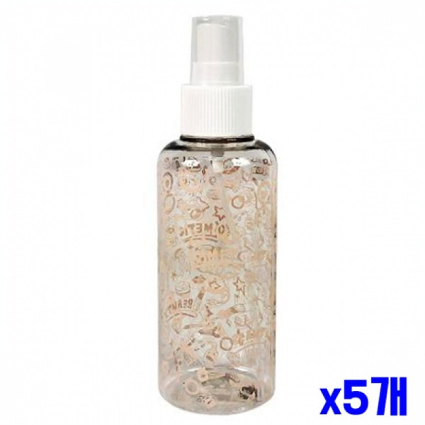 투명 스프레이용기 150ml x5개