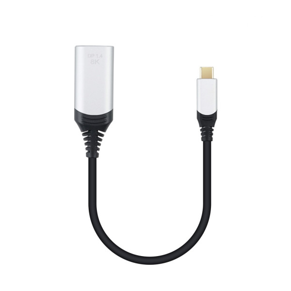 8K UHD USB C타입 디스플레이포트 변환 컨버터 20cm