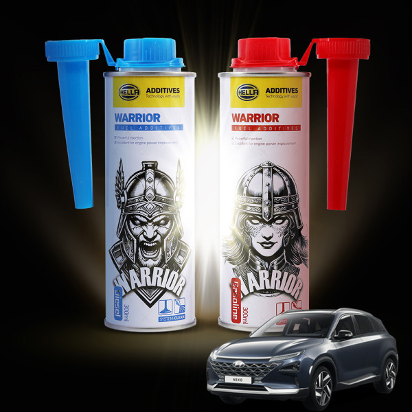 넥쏘 가솔린,디젤 프리미엄 연비향상 헬라 워리어 연료첨가제 300ML