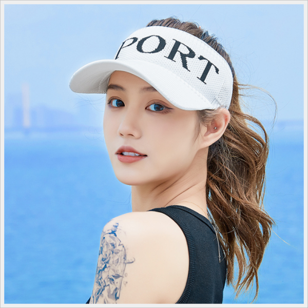 여성 자외선차단 라운딩 골프웨어 골프 모자 썬캡