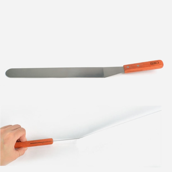 업소용 제과제빵 피자 꺾임 스패츌러 35cm