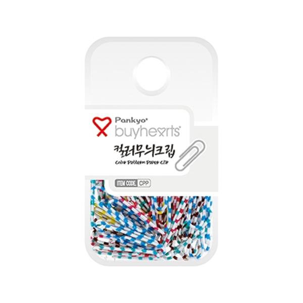 바이하츠 컬러무늬크립(80개입)