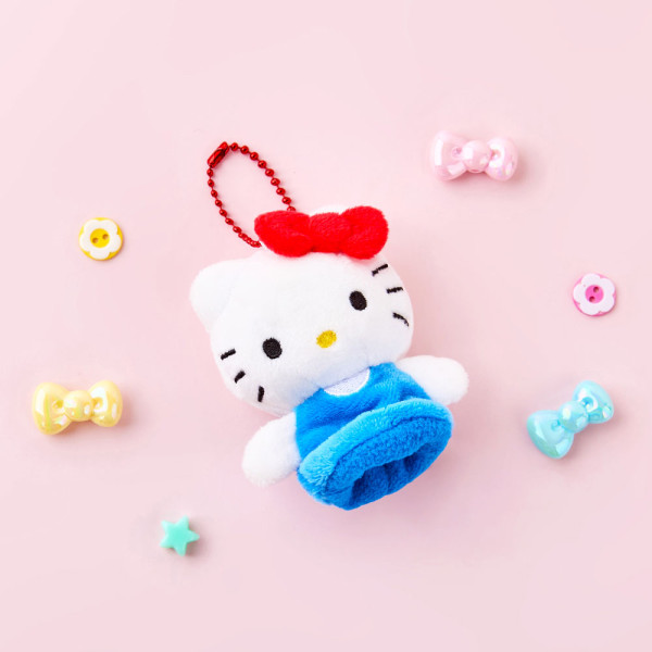 산리오 헬로키티 핑거인형 가방고리 8cm