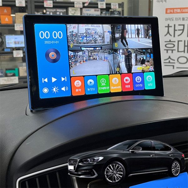 그랜저IG 제임스P 10.1인치 4채널블랙박스